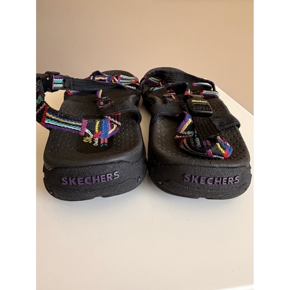 Skechers Outdoor Lifestyle Womens‎ Multi Color Strappy Athletic Sandals Black 9 - Picture 5 of 7